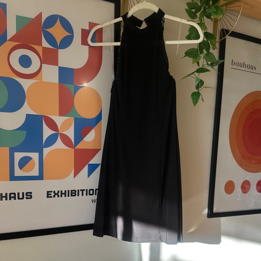 Jump Black Backless Dress